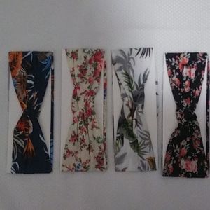 Set of 4 headbands